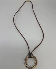   MICHAEL KORS  Gold-Toned Stainless Steel Pendant Necklace