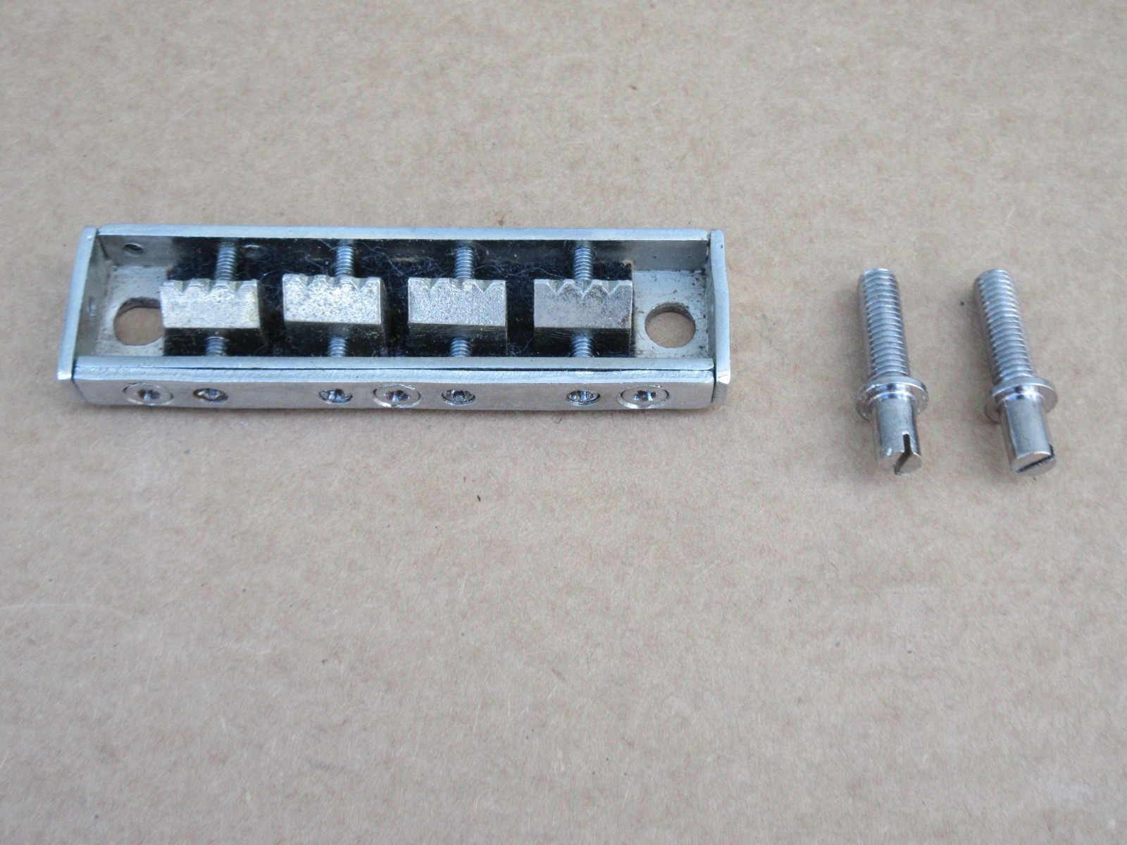 1960s Univox Guitar  Bridge with Studs Japan Hagstrom Hofner Greco Teisco