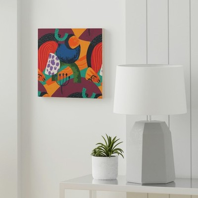 Pure Color Wood Canvas