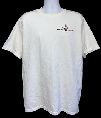 VTG Kentucky Derby 131 Churchill Downs May 7, 2005 Size L T-Shirt Y2K Horse Race