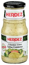 HERDEZ SALSA CILANTRO LIME 15.3 OZ