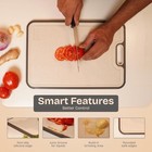 Titanium Cutting Board with Dough Scraper – Double-Sided Food Grade Non-Slip — photo 5