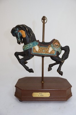 Vintage Impulse Giftware Carousel Horse music Box  PTC C. 1918-works!