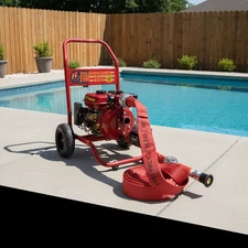 Firefighter Pool Pump – 7.5 HP Home Fire Pump System for Wildfire Defense