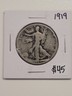 1919 Walking Liberty Silver Half Dollar 50c Coin Philadelphia Liberty Walking