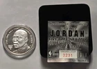 1998 Michael Jordan 5 Time MVP Highland Mint 1 Oz .999 Silver Round w/ COA