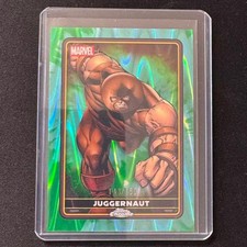 🦄DF 2025 TOPPS CHROME DEADPOOL GREEN AQUA RAYWAVE /150 JUGGERNAUT