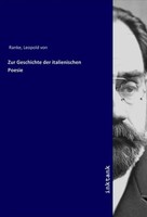 Leopold Von Ranke | Zur Geschichte Der Italienischen Poesie | Taschenbuch