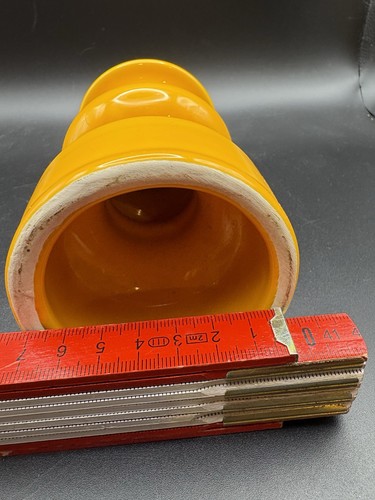 Fantastico portacandele Gallo Villeroy & Boch giallo 15 cm di altezza Mid Century - Foto 5 di 6