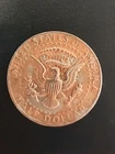 Missing Clad Layer Mint Error 1972 Kennedy Half Dollar