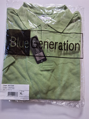 Blue Generation Polo Shirt XL