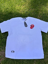 Chrome Hearts Men's White Graphic Tee Size Xl