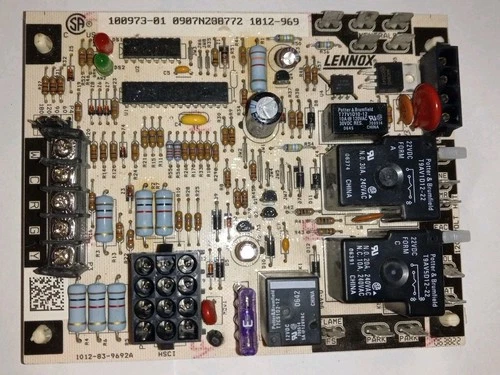 LENNOX 100973-01 Furnace Control Circuit Board 1012-969