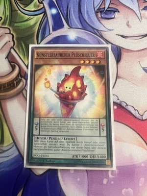 PERFORMAGE PLUSHFIRE GERMAN COMMON DOCS-EN016 DE016 NEAR MINT YUGIOH TCG