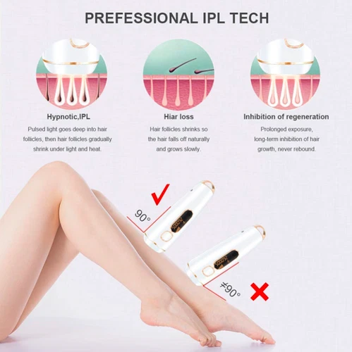Hair Removal machine Permanent IPL Laser device Painless Lady Epilator - Picture 5 of 10