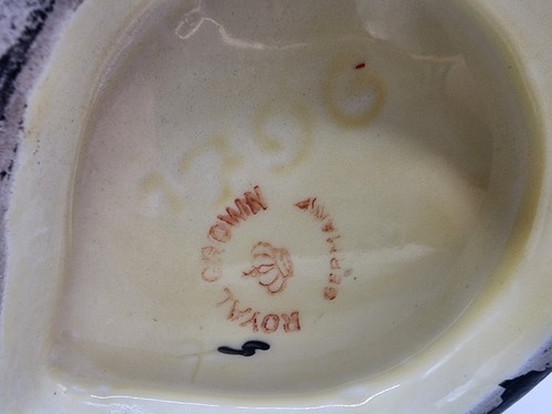 RARE royal crown Hand Painted Pitcher made in Germany - Picture 3 of 9