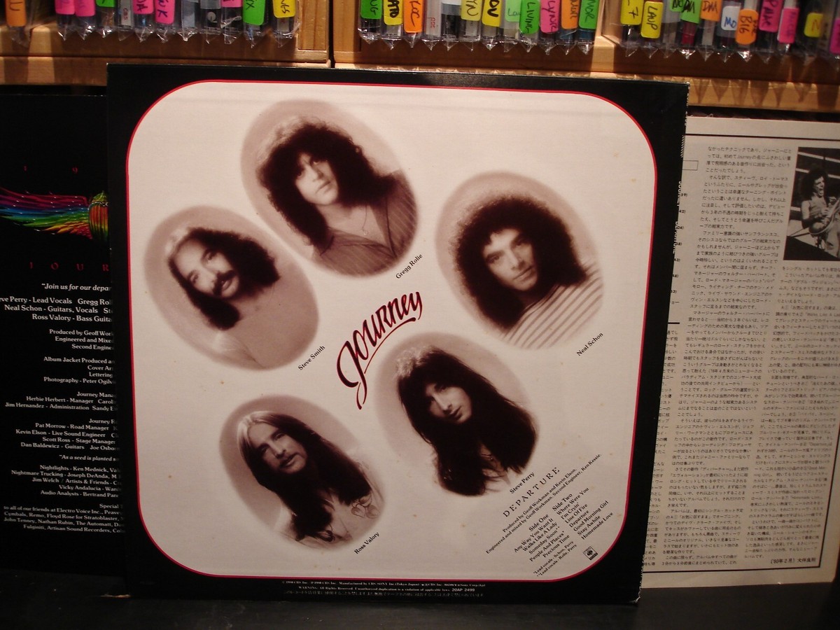 Journey ‎~ Departure ~ Vintage LP CBS/Sony Japan – 25AP 1796 | eBay
