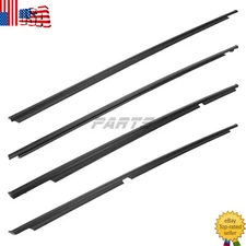 For Toyota 2003-2009 4Runner Door Belt Molding Weatherstrip (FRONT & REAR SET)