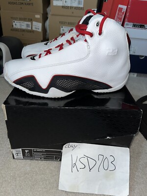 Size 9.5 - Air Jordan 21 OG White Varsity Red for sale online | eBay