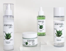 Fromnature Aloevera Moisture Soothing 4pcs Set Moisturizing Korea Beauty