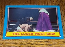 WWE WWF HARLEY RACE & BOBBY HEENAN 1987 TOPPS #34