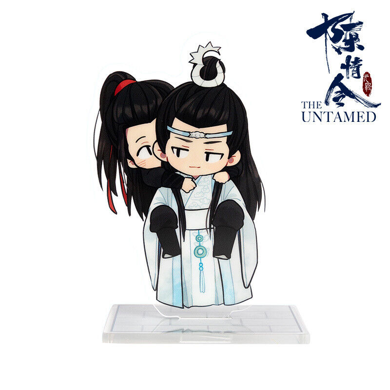 Suporte de acrílico para personagens untamed, placa de modelo mo dao zu shi  bl, série de anime wei wuxian lan wangji, decoração de mesa, brinquedos,  presente - AliExpress