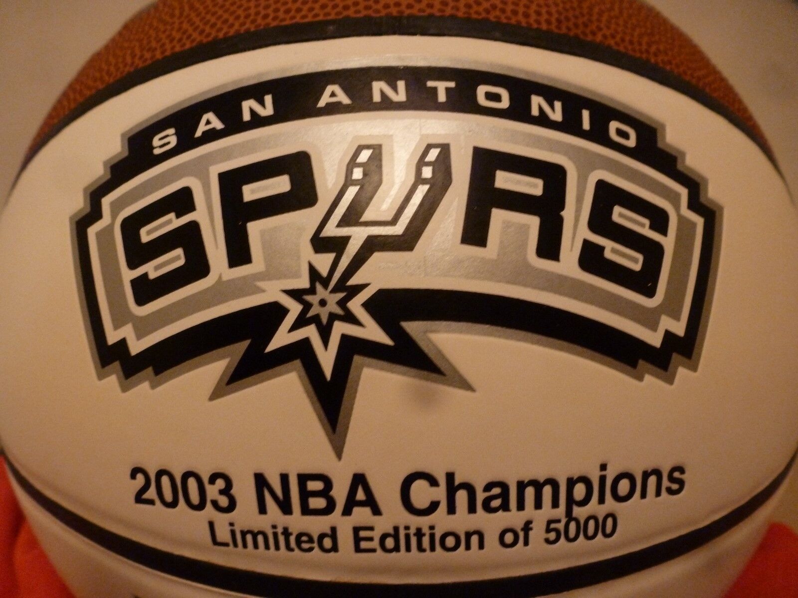 San Antonio Spurs Nba Limited Edition Gold "The Champions" Basketball  Ball