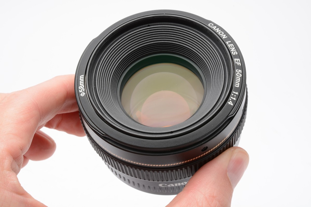 ★美品★CANON EF 50mm F1.4 USM Canon EF 50mm f1.4 USM Lens, Caps, UV, Hood, Nice & Clean
