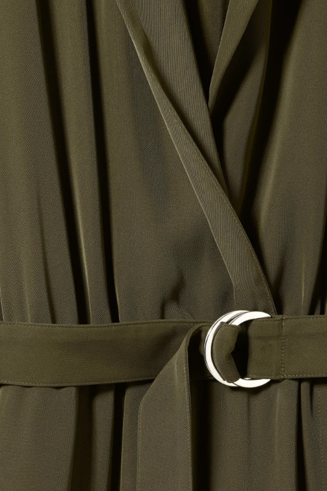 WEEKDAY Overall 'Jimi Short Sleeve Jumpsuit' - military green - 36 - NEU - Bild 2 von 2