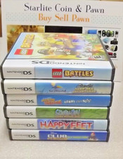 6 Nintendo DS Games.. Lego Battles, SeaWorld, Happy Feet, Scooby Doo & More