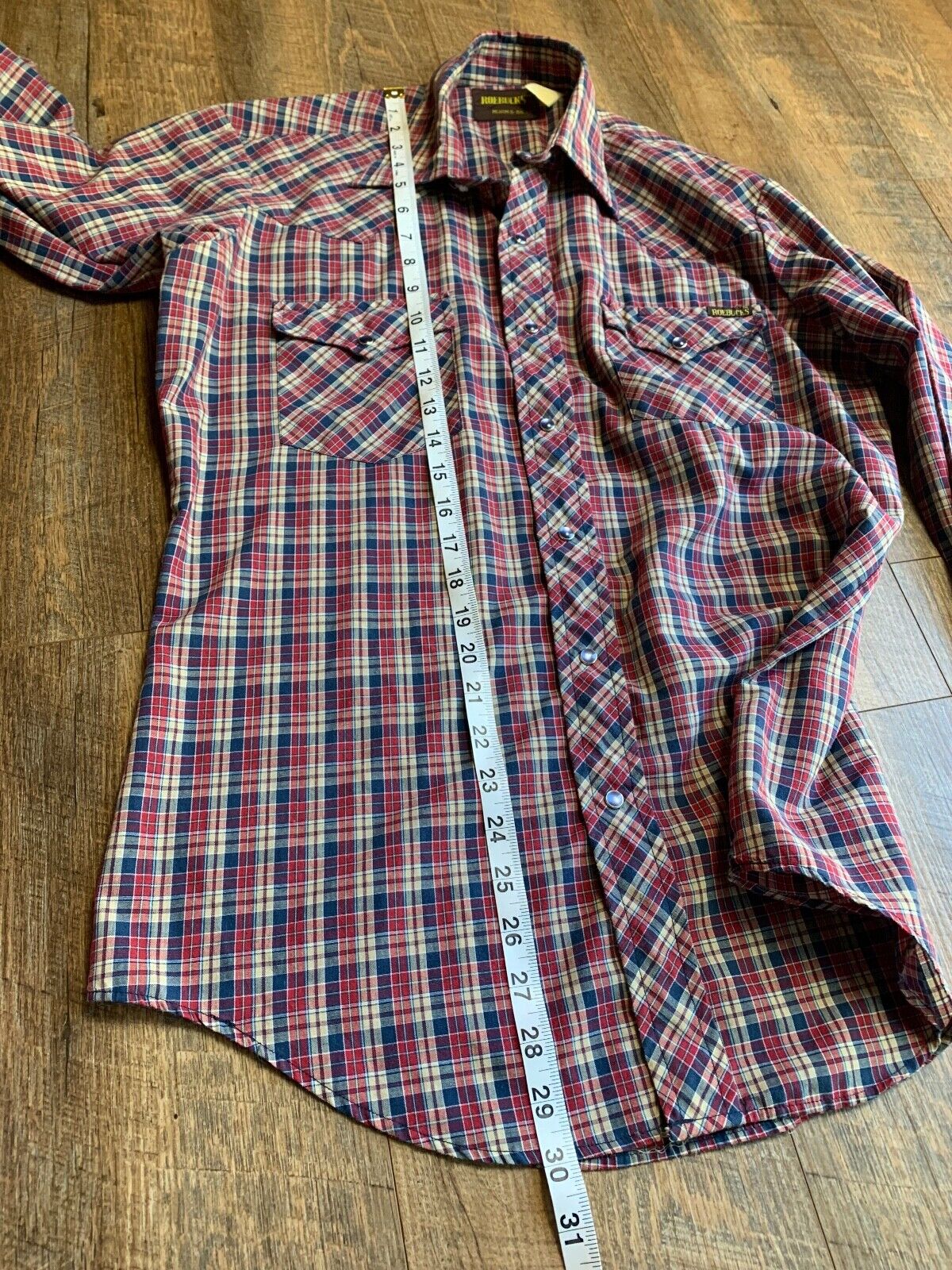 Vintage Sears Roebuck Co. Men's Shirt Pearl Weste… - image 9
