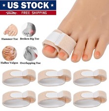 8  Hammer Toe Splints Broken Toe Wraps Hammer Toe Straightener Toe Corrector USA