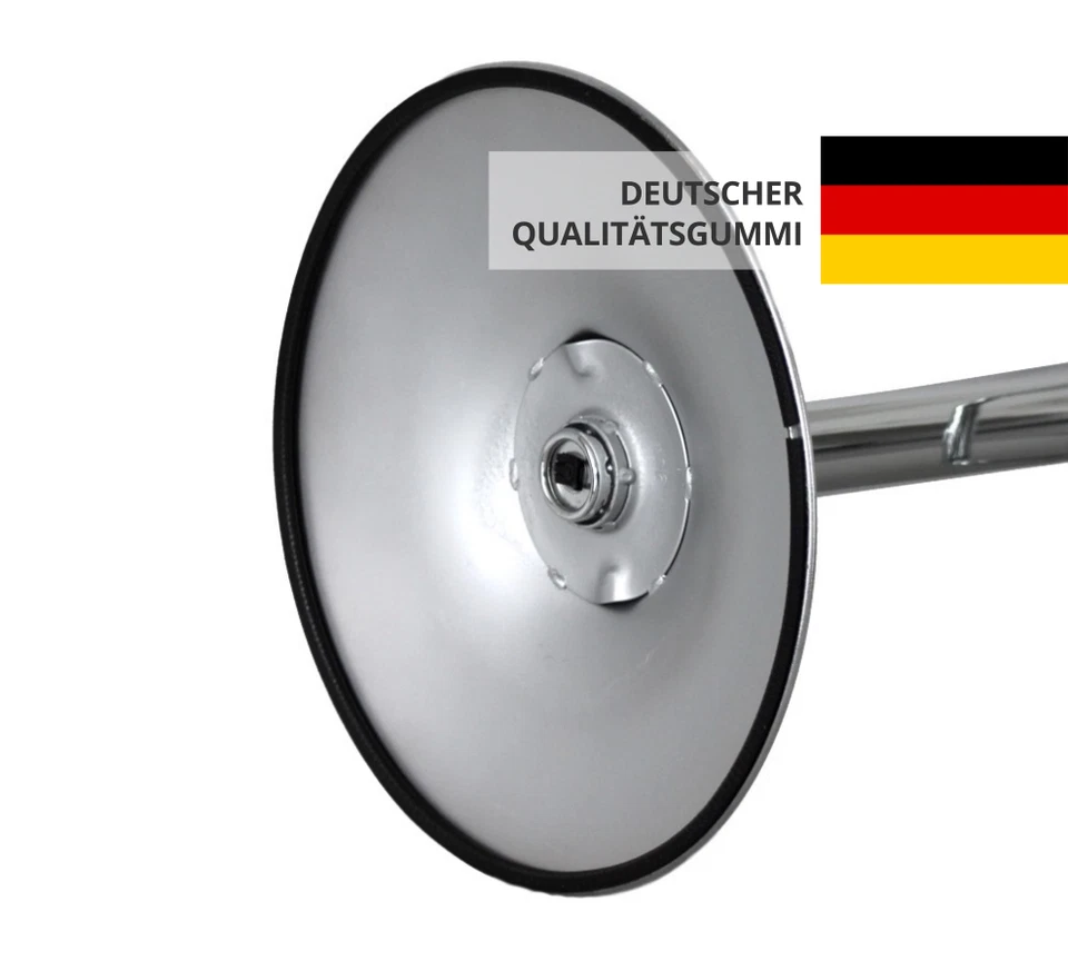 1-4x Barhocker-Bodenschutz Ø 41cm | Gummi-Schutzring | BRUCHSICHER | Kratzschutz