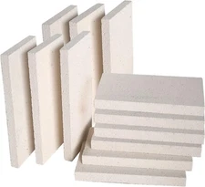 Insulating Firebrick 9x4.5x0.75 IFB 2500F Set of 12 Fire Brick