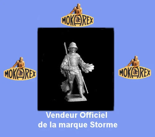 Mokarex - STORME - Feodal - Soldat Milice - 54 mm - Figurine Diorama - Photo 1/1