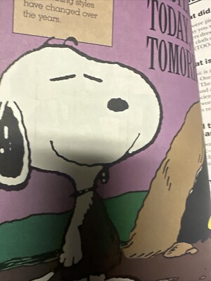 Peanuts Charlie Brown's 'CYCLOPEDIA BOOK Volume #14 Clothes From