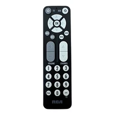 RCA RC27A Digital TV Converter Box Remote Control Black Has Been Tested