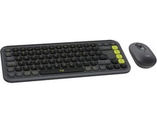 Logitech POP ICON Combo, Bluetooth Keyboard and Mouse Combo, Comfortable Typing,