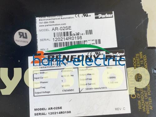 1pc used parker AR-02SE servo drive Fast Shipping via FedEx or DHL