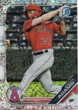 2019 Bowman Chrome Prospects Speckle Refractors #BCP42 Jordyn Adams 046/299