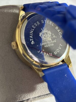 louis richard watch women, Silver face, Gold Romance,fLuted  display picture 3