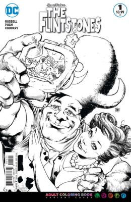 Flintstones (2016) #   1 Coloring Book Variant Cover (8.0-VF) 2016