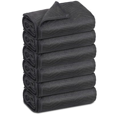 PCS 80 × 72'' Moving Blankets Shipping Pads for Protecting