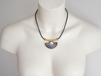 Michaela Frey Pendant Necklace 22.5 G/Adjustable Length 40-47 Cm