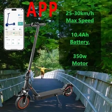 350W Motor Electric Scooter 25KM/H Max Speed Adult E-scooter Folding Long Rang