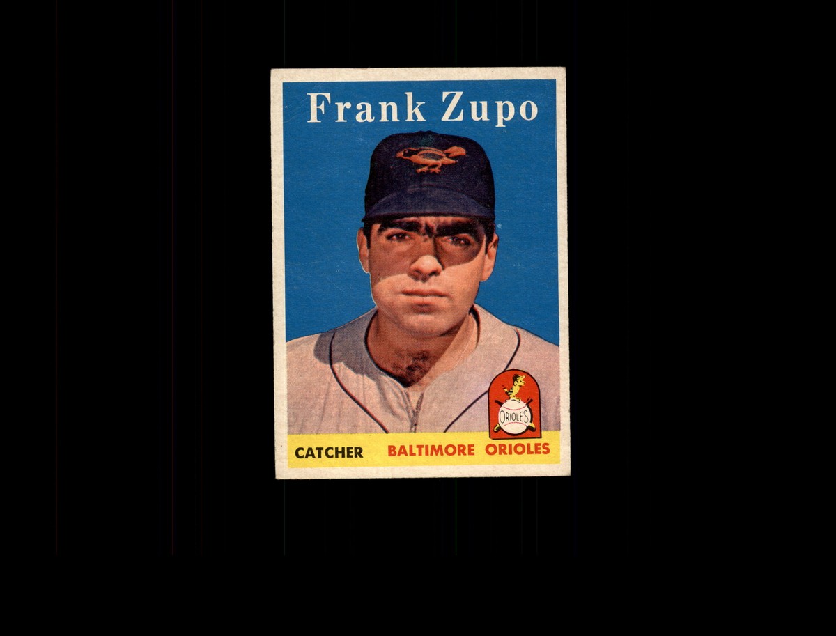 1958 Topps 229 Frank Zupo RC VG-EX #D1,340969 | eBay