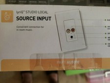 Legrand/ ON-Q Lyriq Source Inputs Studio Local Source White AU5008-WH