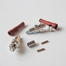 5Pcs RP-BNC male high voltage power RF connector SHV 5000V 5KV RG59 RG8X Cable