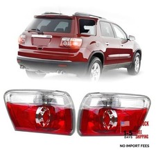 Pair Set LED Tail Lights Driver Left and Passenger Left and Right Red and clear