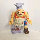Vintage Teenage Mutant Ninja Turtles TMNT 1990 Pizzaface With Pizza Leg Access